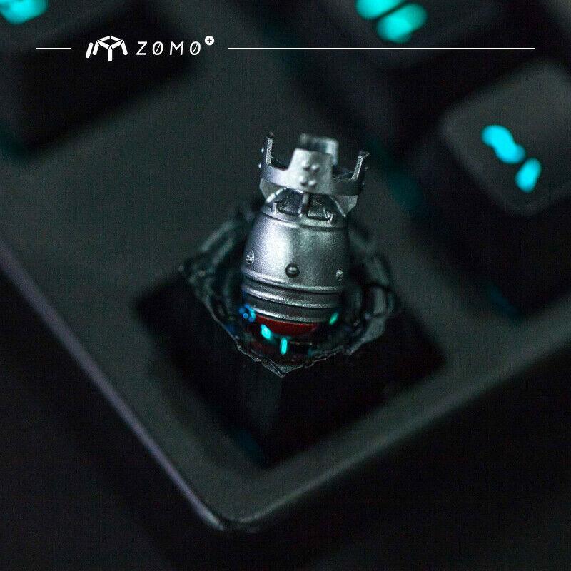 ZOMO PLUS Heavy Artillery Nuclear Bomb Aluminum Magnet Keycap - أكسسوار لوحة مفاتيح